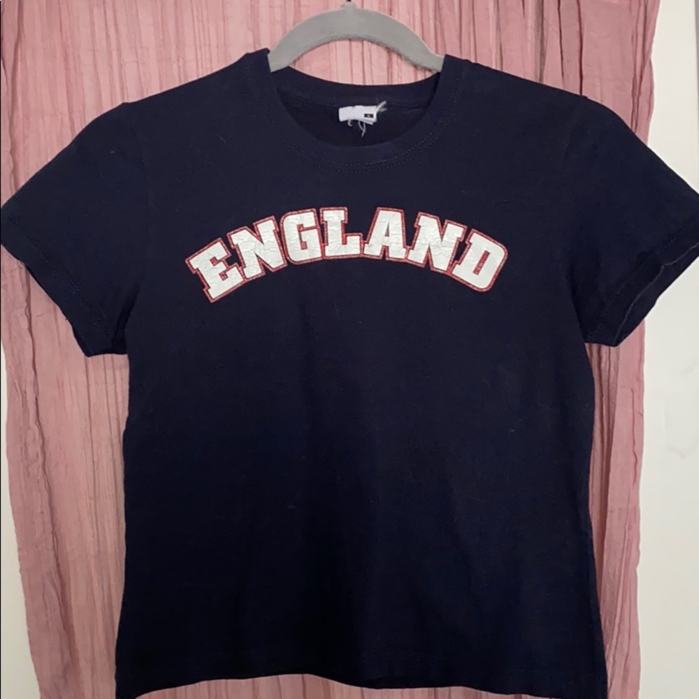 England Crop T-Shirt